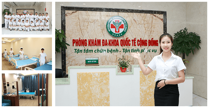 Đội ngũ nhân viên phòng khám đa khoa quốc tế cộng đồng