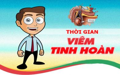 Thời gian bị viêm tinh hoàn lâu không?