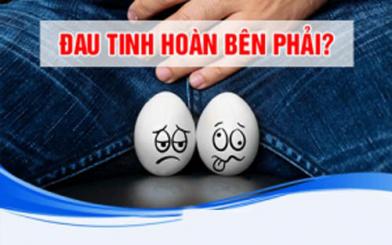 Đau tinh hoàn bên phải