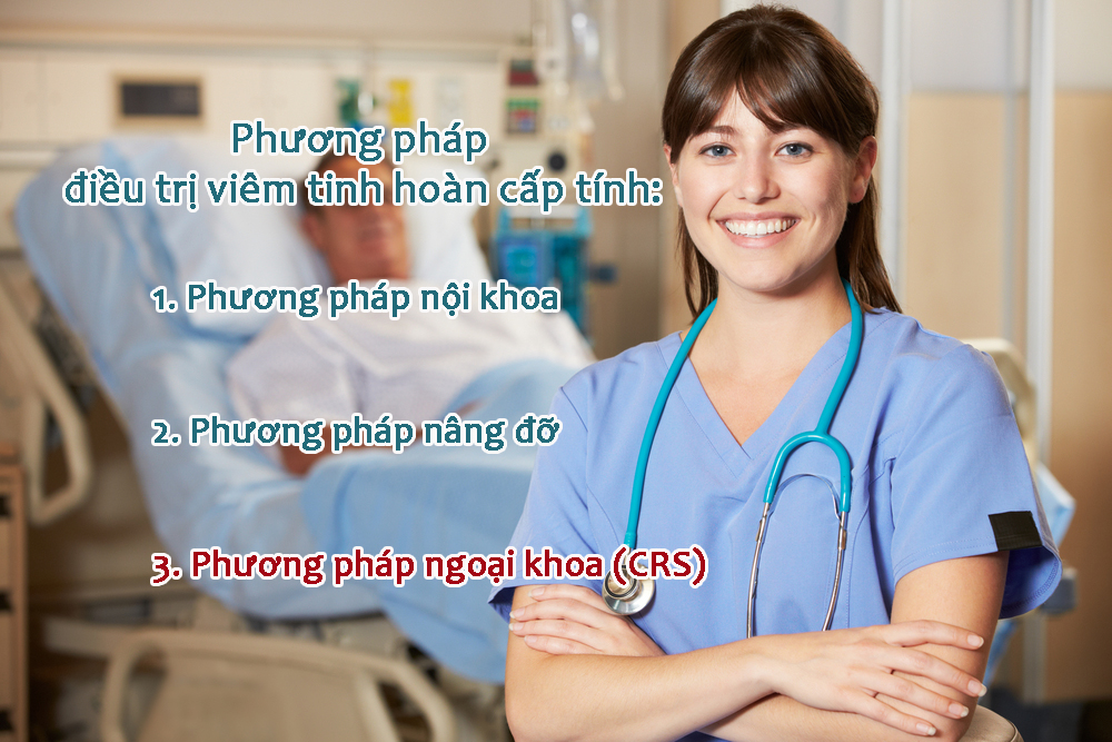 Phương pháp điều trị viêm tinh hoàn cấp tính