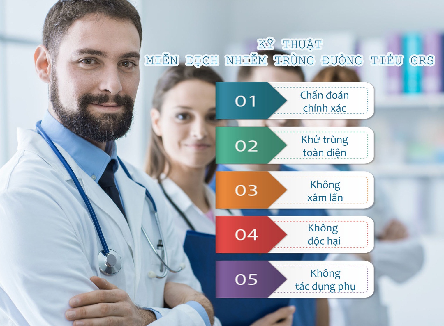 Điều trị viêm tinh hoàn bằng phương pháp CRS
