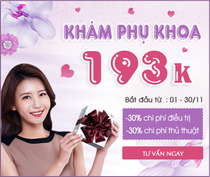 Ưu đãi khám phụ khoa tại Hà Nội